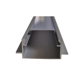 LED ALU Beton Einbau Profil Z-3520 inkl. Abdeckung matt 2000mm